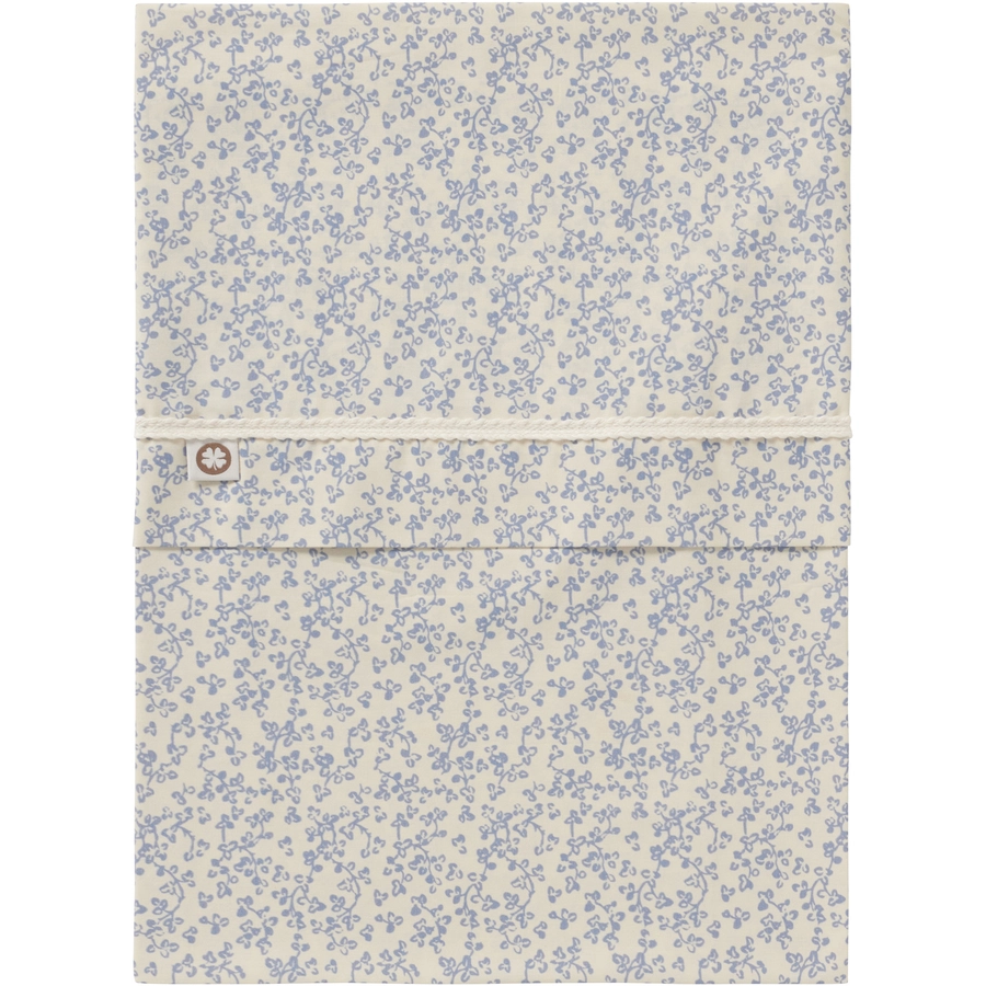 Noppies Laken für die Wiege Botanical crib sheet Colony Blue