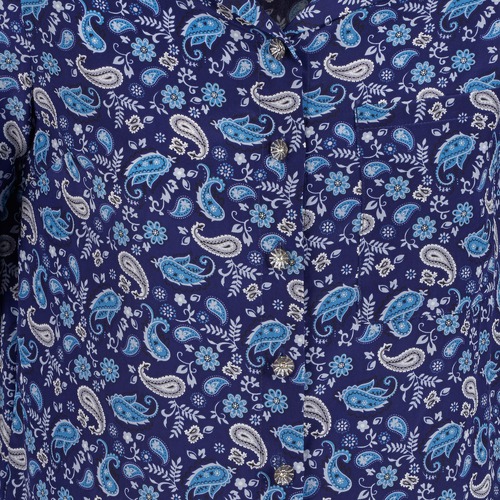 Manoush - BANDANA SILK - Bleu