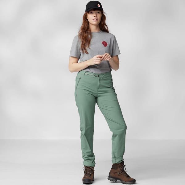 Pantalon randonnée FJALLRAVEN HIGH COAST TRAIL TROUSERS W PATINA GREEN
