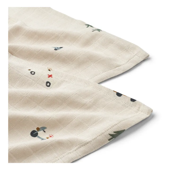 Liewood Langes Lewis en coton bio - Set de 2 | Emergency vehicle/Sandy