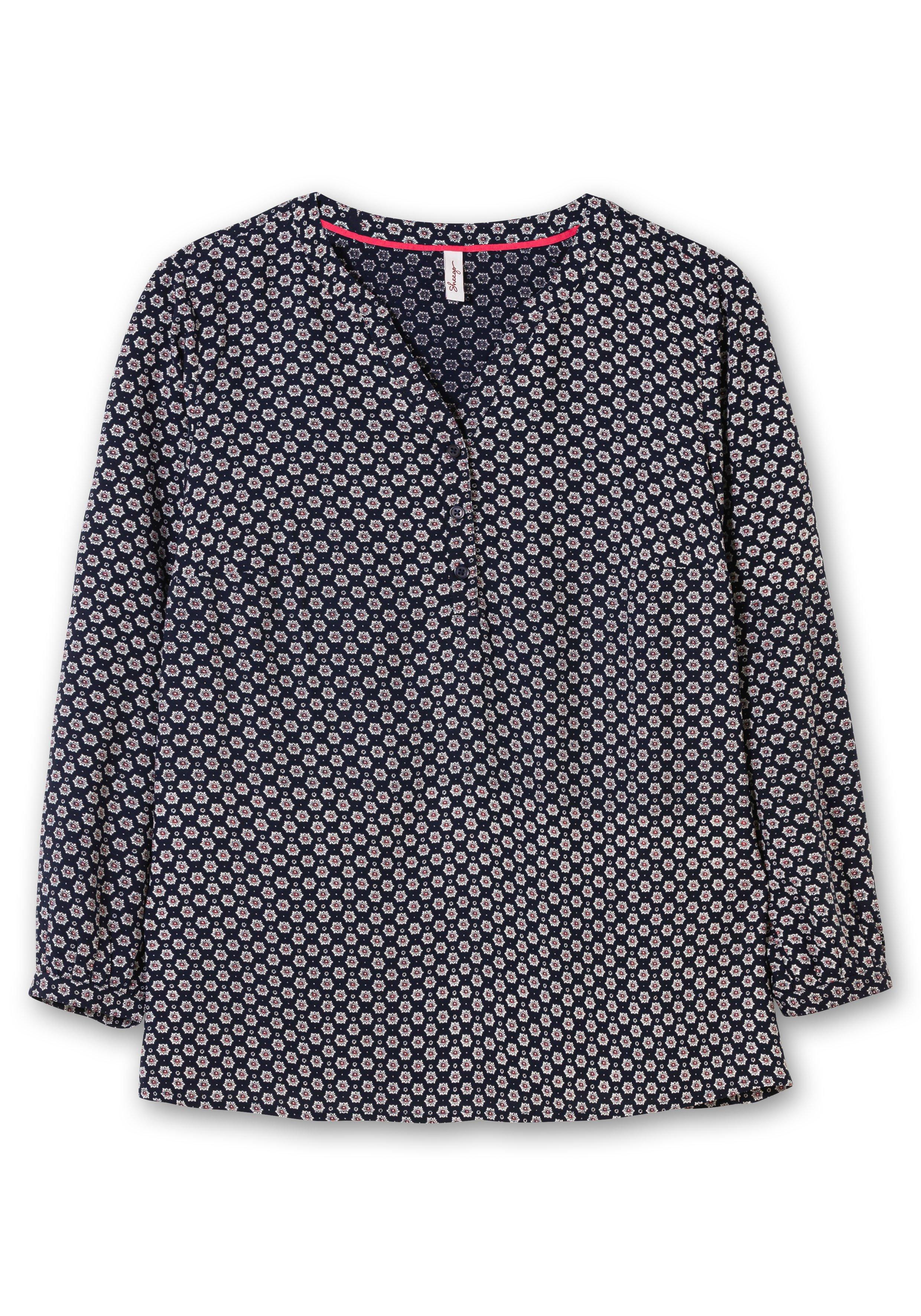 Tunika mit floralem Alloverprint