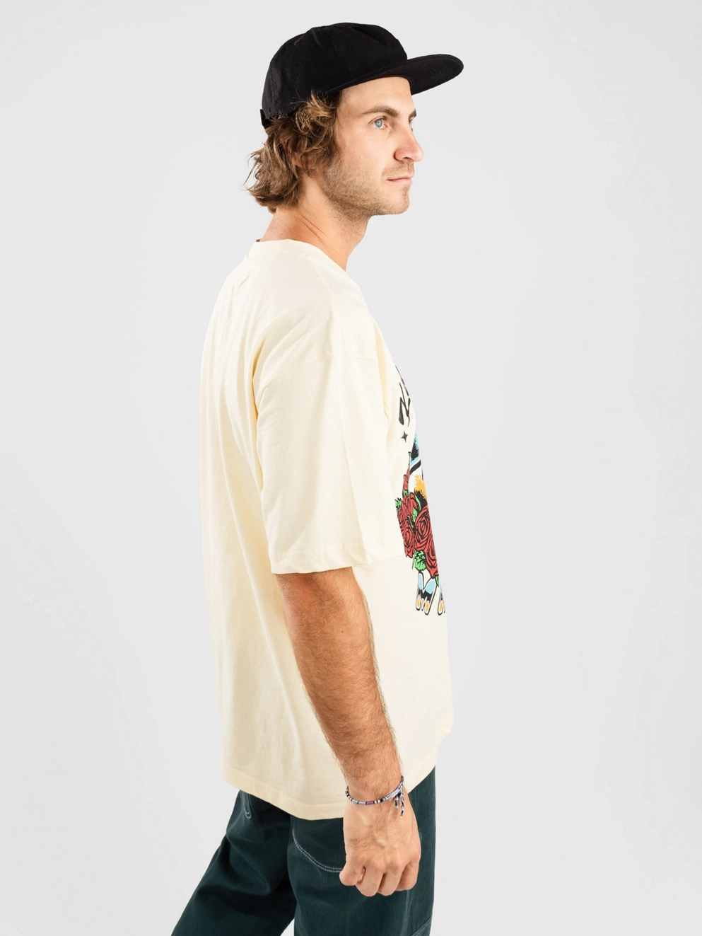 Market Smiley Keep On Shining T-Shirt cream