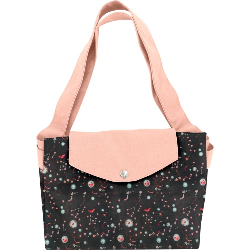 Grand Sac Cabas En Tissu Constellations