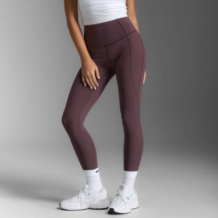 2XU Dame Lange tights Form Hi-Rise Comp Tights Rød