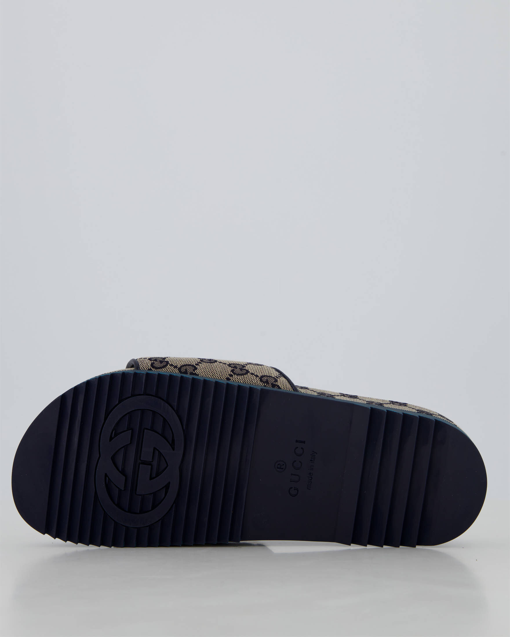 Gucci| Herren Pantoletten SIDELINE SLIDE GG