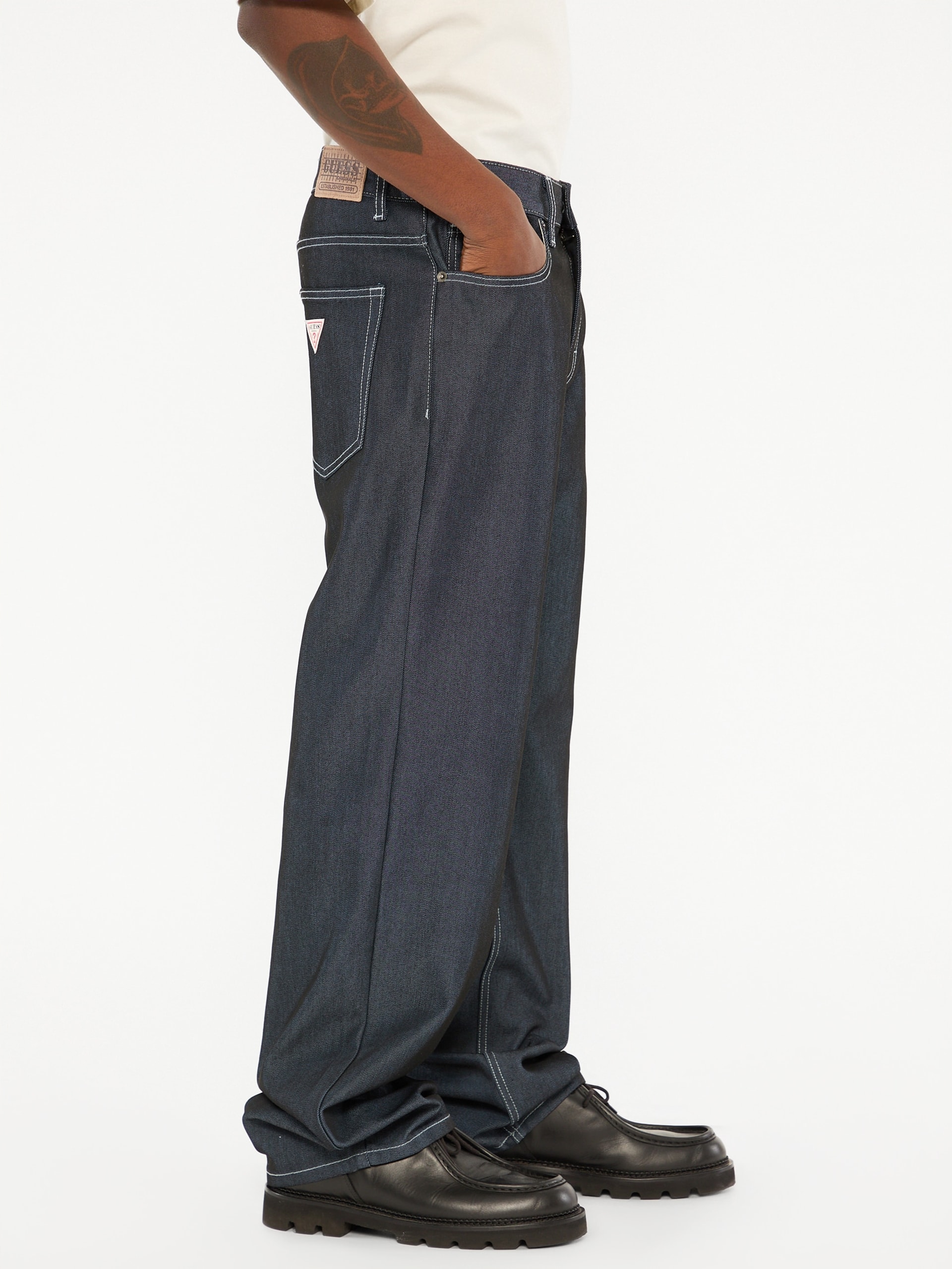 Calça jeans folgada Kit Originals da GUESS