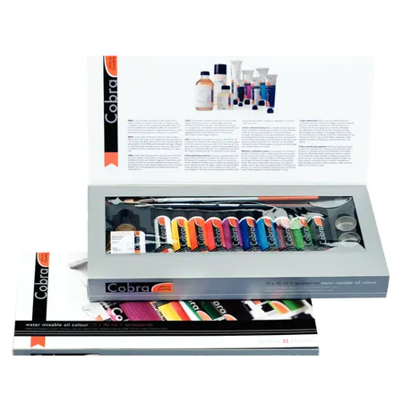 Cobra Wassermischbare Ölfarbe Artist Geschenkenset, 10 x 40ml