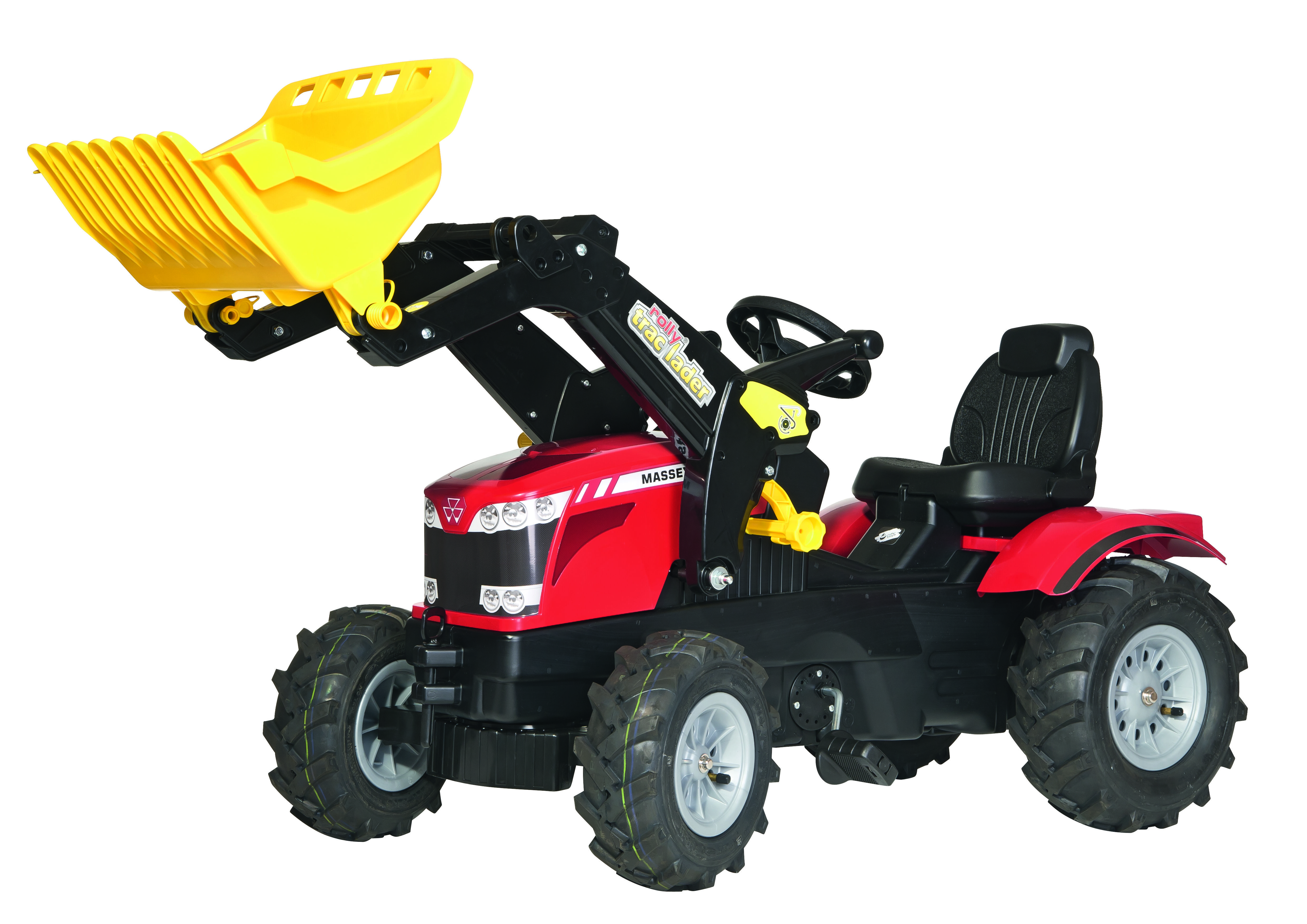 Rolly toys Farmtrac MF 8650  rollyTrac voorlader en luchtbanden  - Tractoren