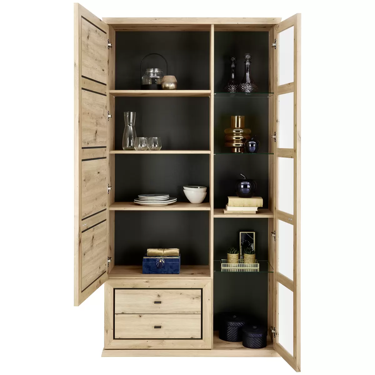 Vitrine Harvey Sonoma Eiche,Eiche