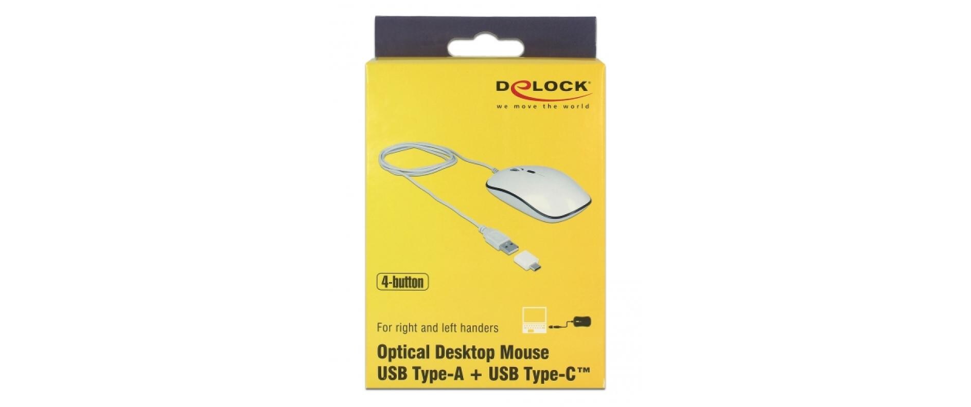 Maus 12532 USB-Type-A &Type-CKabelgebundene Desktop-Maus