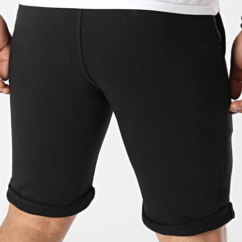 Short Jogging Toto Noir Rose Fluo