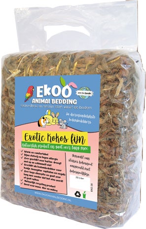 Ekoo bodembedekker Exotic Kokos fijn 25 L
