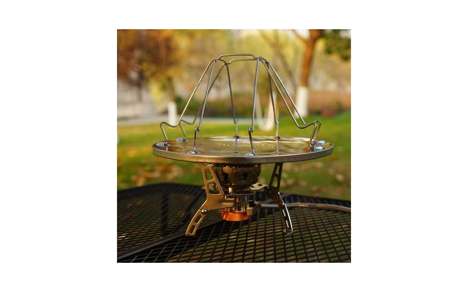 Origin Outdoors Campingtoaster Edelstahl