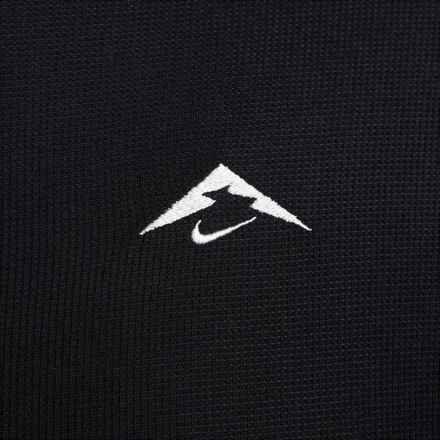 Nike Haut Running Dri-FIT Trail Midlayer HZ - Noir/Blanc