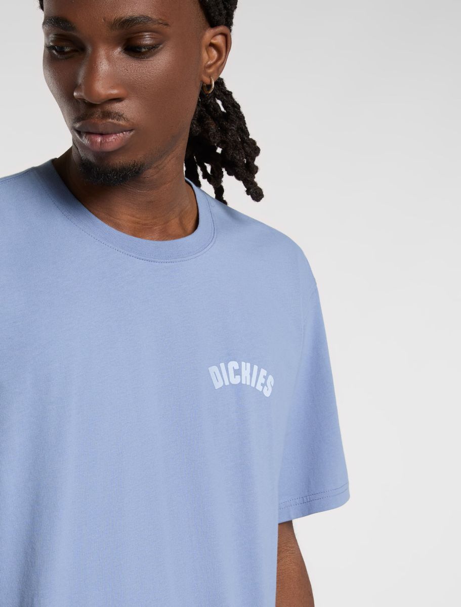 Dickies Circle Logo SS Tee Country Blue