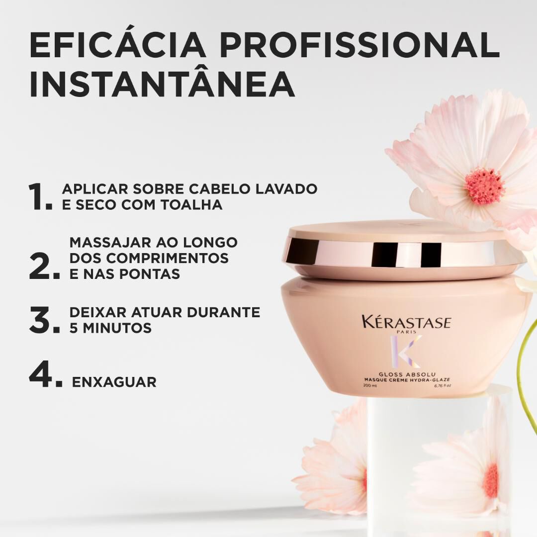 KERASTASE Gloss Absolu Masque Crème hydra-glaze - 200ml