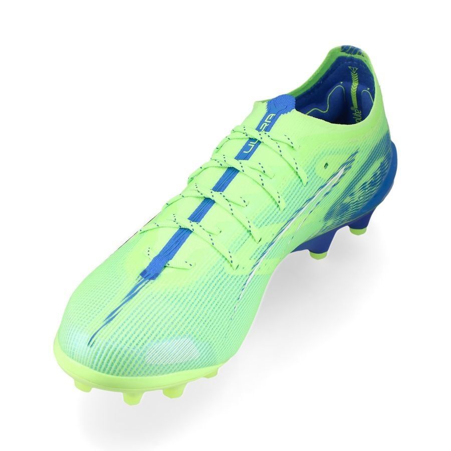 PUMA Ultra 5 Ultimate AG Lights Out - Fizzy Apple/Blanc/Bleu