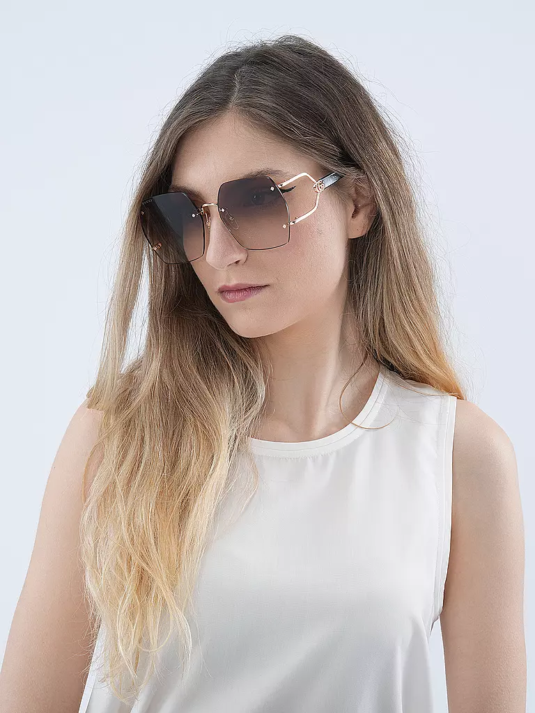 GUCCI Sonnenbrille GG156S gold