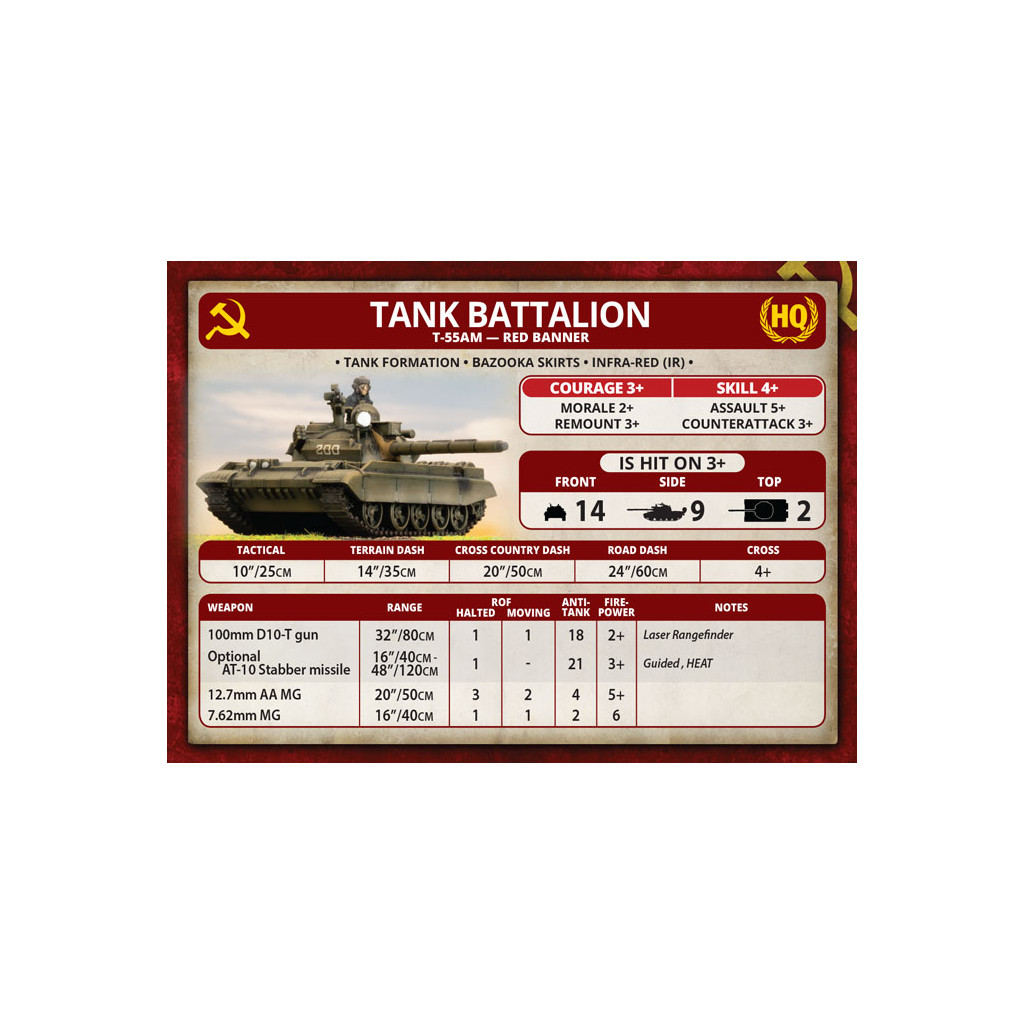 Team Yankee - T-55AM Tank Company