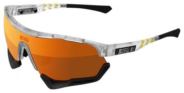 Scicon Sports Aerotech SCN PP XXL Lunettes De Soleil De Performance Sportive (Scnpp Multimireur Bronze/Matt Gelé)