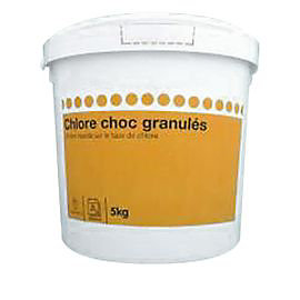 Chlore choc granulés 5kg
