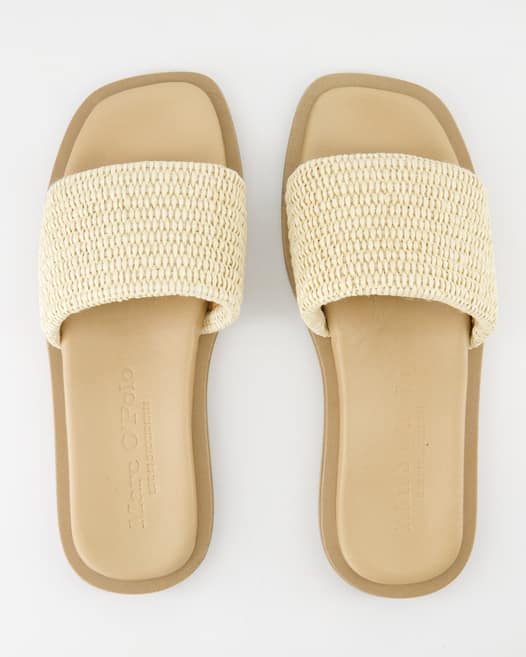 Marc O´Polo 40317911101629 Pantoletten in Beige