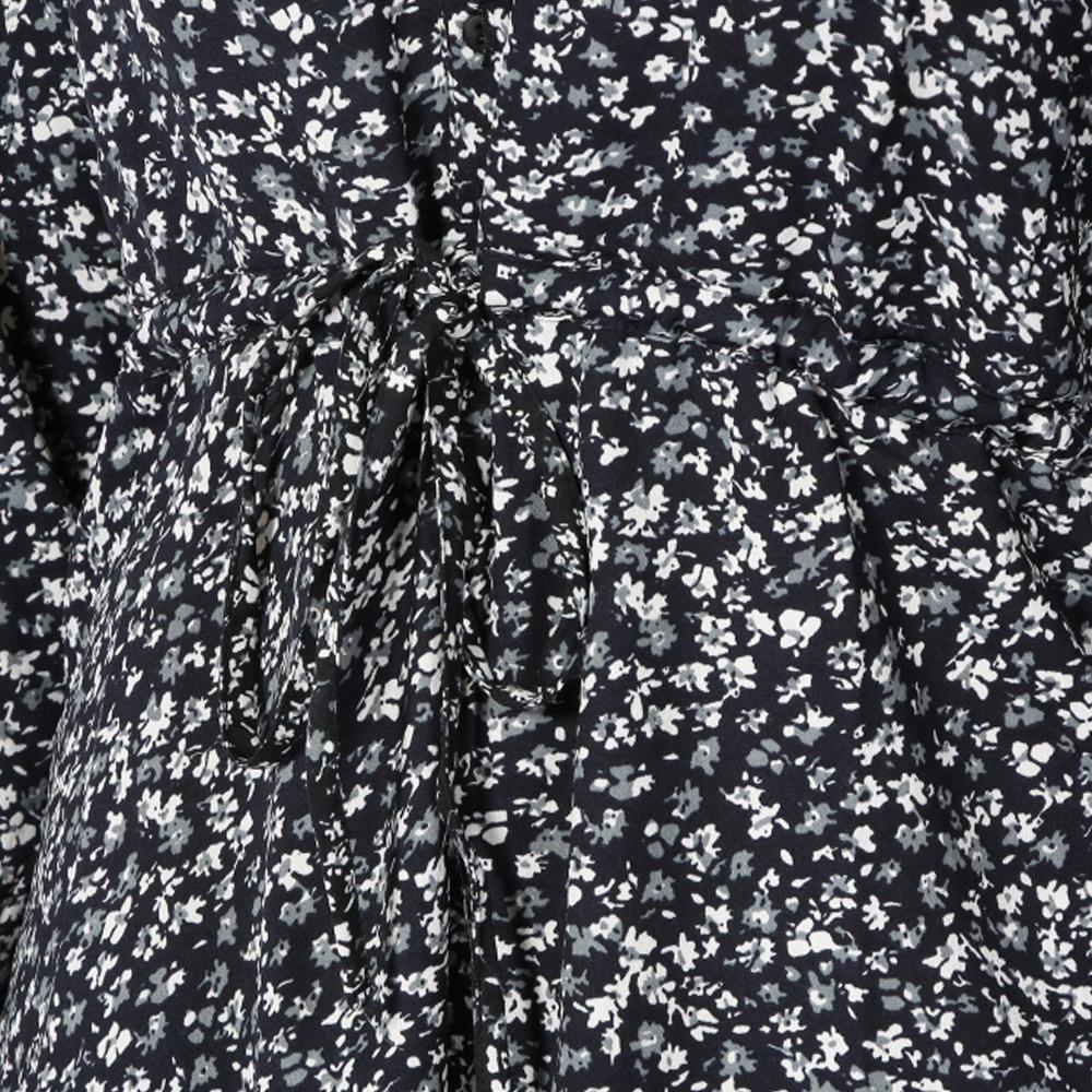 Only Robe Noire à Motifs Femme Only Cory