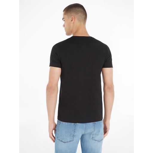 Tommy Hilfiger Core Stretch Slim T-shirt, Black, L