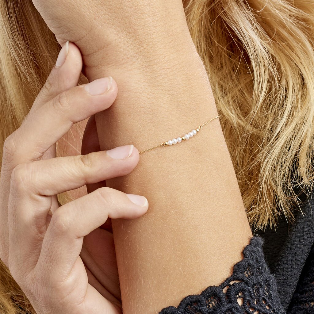 Bracelet Tova Or Jaune Perle