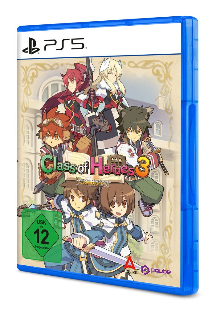 PQube Spielesoftware »Class of Heroes 3 Remaster« PlayStation 5