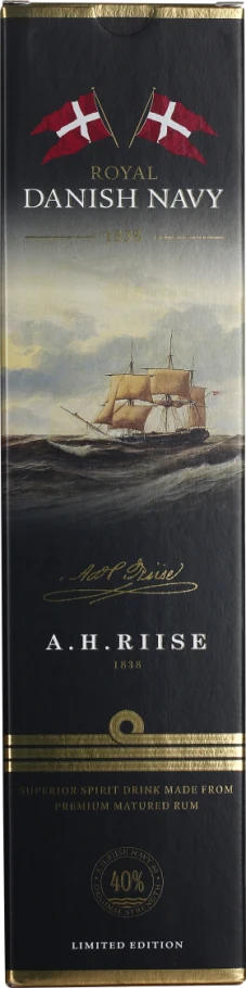 A.H. RIISE ROYAL DANISH NAVY RUM 70CL