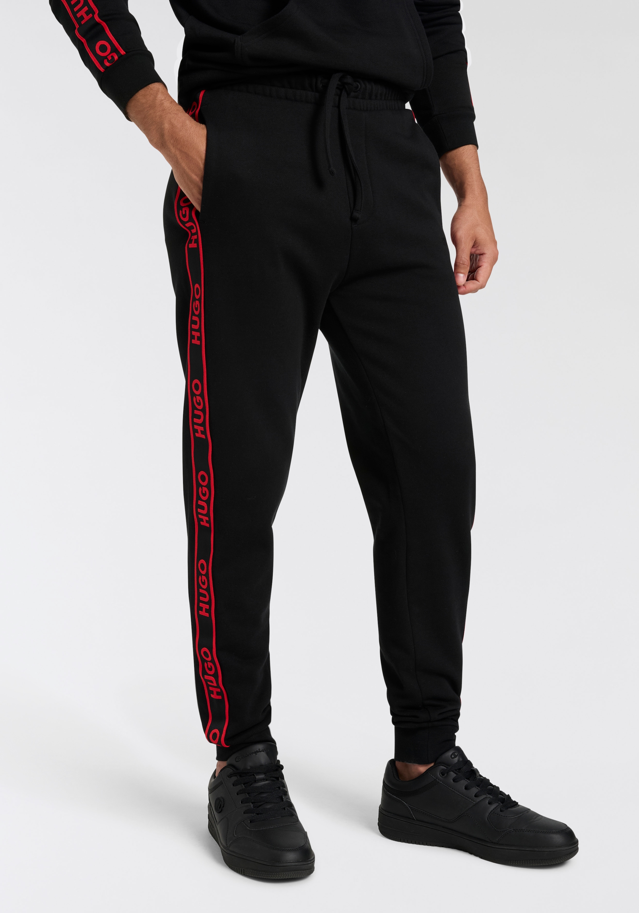 HUGO Underwear Sweathose »LIAM«  regular fit, Logoschriftzug