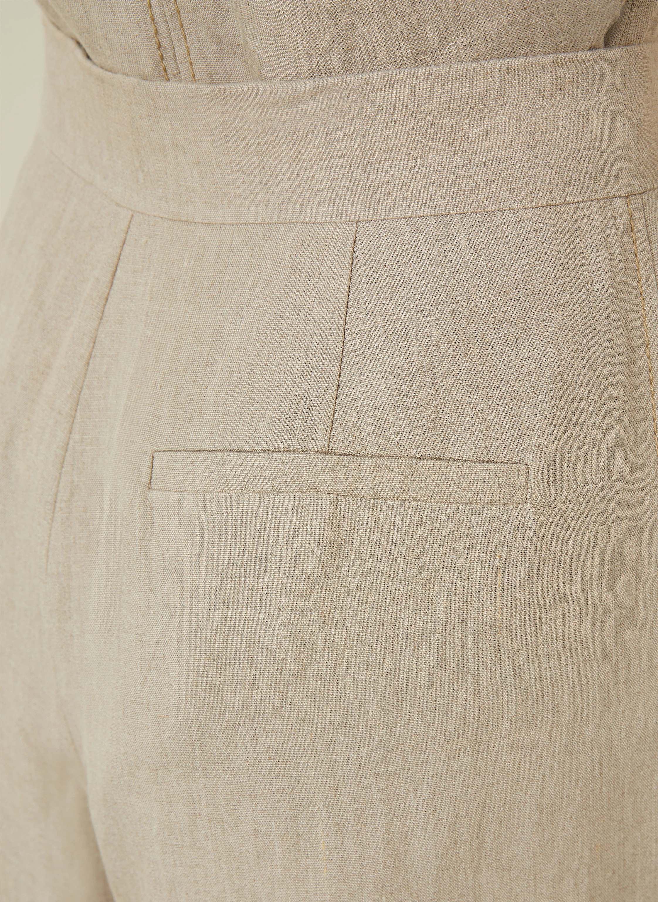 Max Mara Marlenehose SEQUOIA aus Leinen