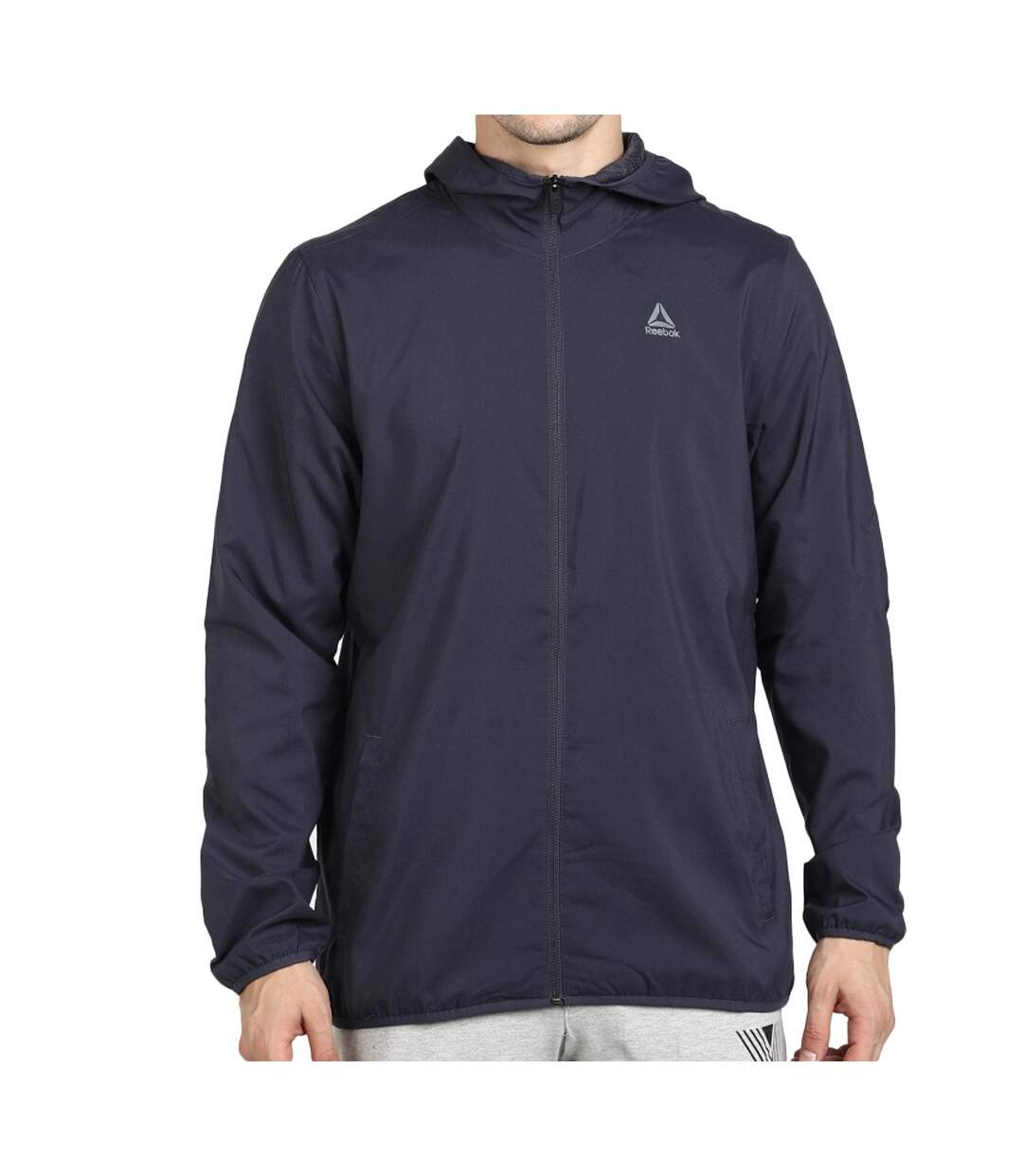 Veste Marine Homme Reebok Woven Jacket