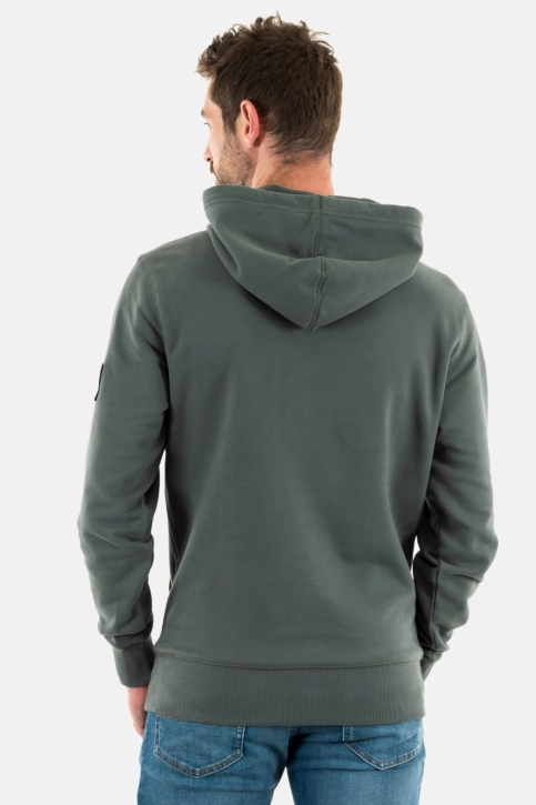 Sweat calvin klein jeans badge psl endless grey