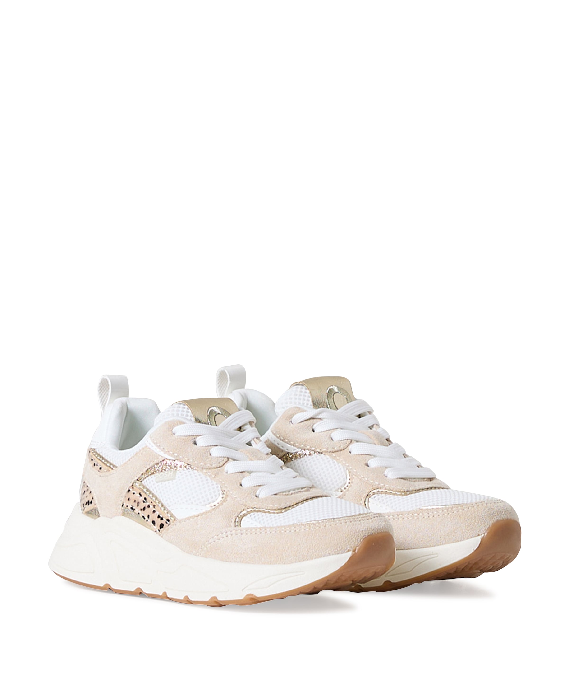 Poelman Rosie meisjes sneakers beige