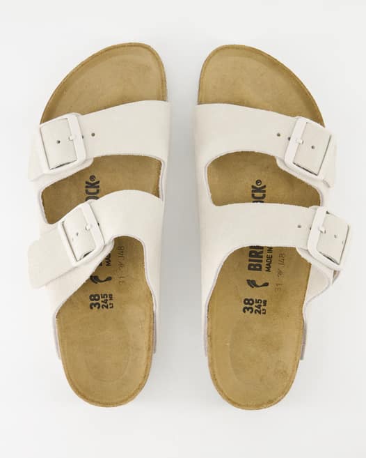 Birkenstock Arizona Pantoletten in Beige