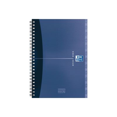 Oxford Office Essentials - Répertoire à spirale A5 - 144 pages - disponible dans différentes couleurs