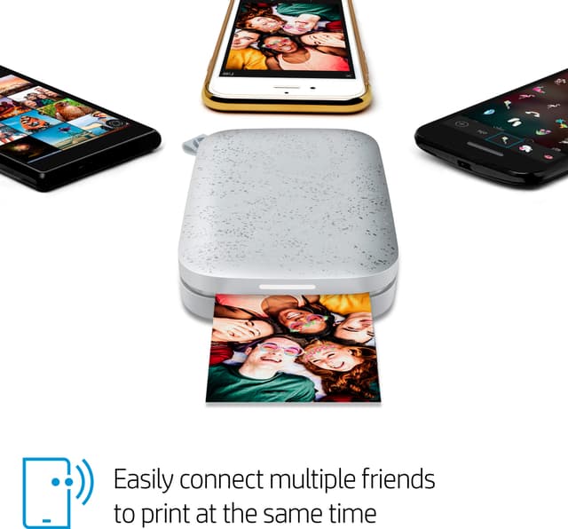 HP Sprocket Luna smartphone-printer (hvid)
