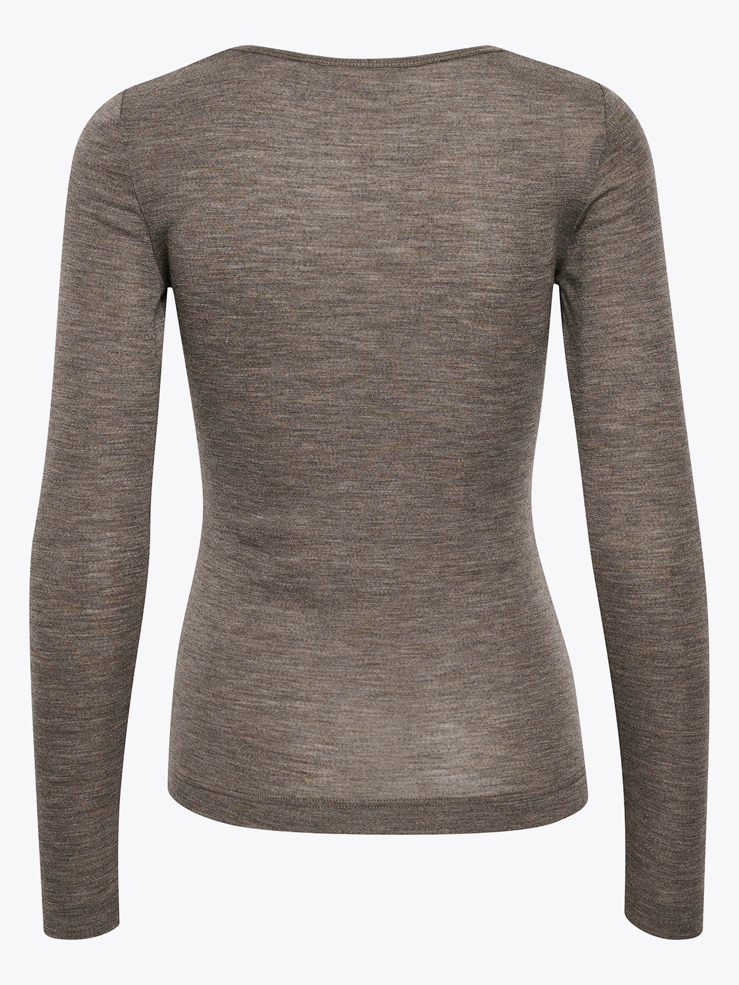 Fang Wool T-Shirt Long Sleeve
