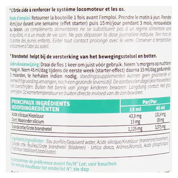 Dexsil Organic Silicium Bio-activé 1L