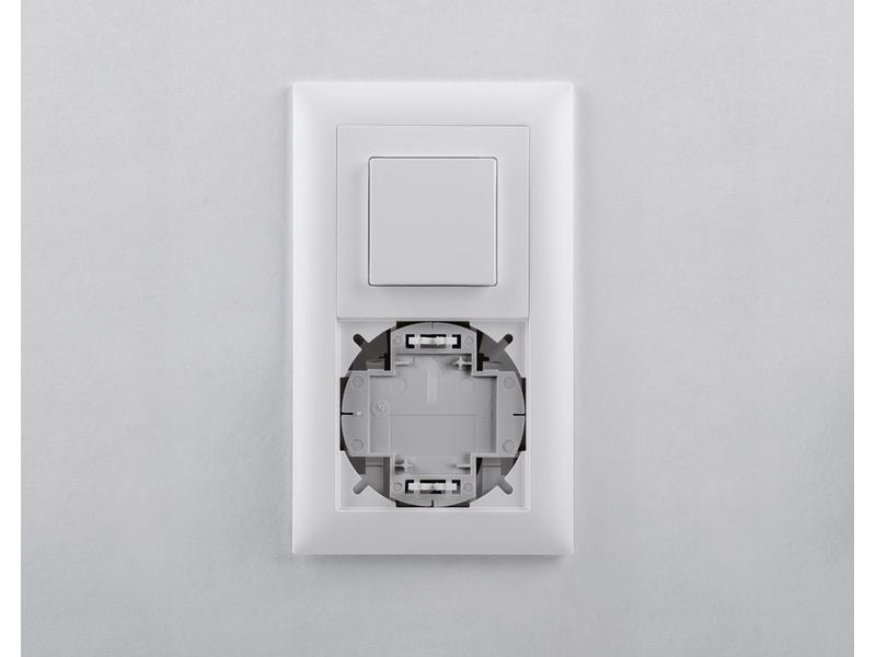 Homematic IP Smart Home Erweiterungsset für Feller EdizioDu Adapterset für EdizioDue Kombination