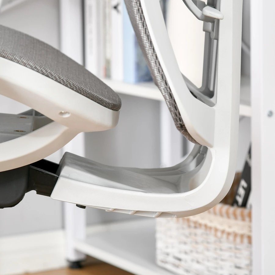 Vinsetto Bürostuhl ergonomisch geformt, high-end gaslift Grau