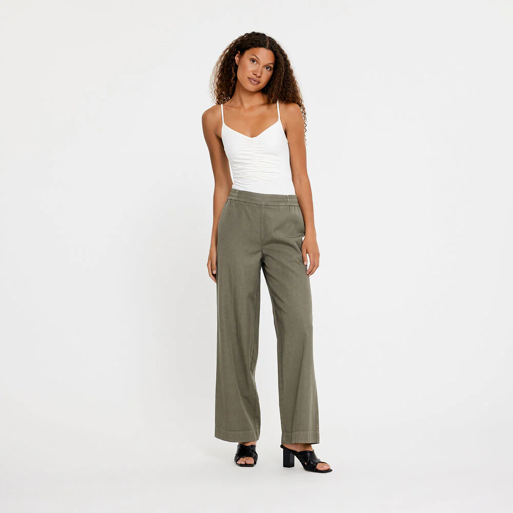 Five Units  Agnes bukser - Smokey Olive