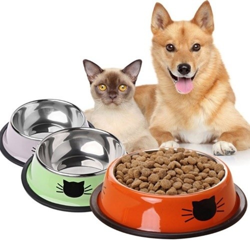 Alimentador de aço MyPetCare, verde