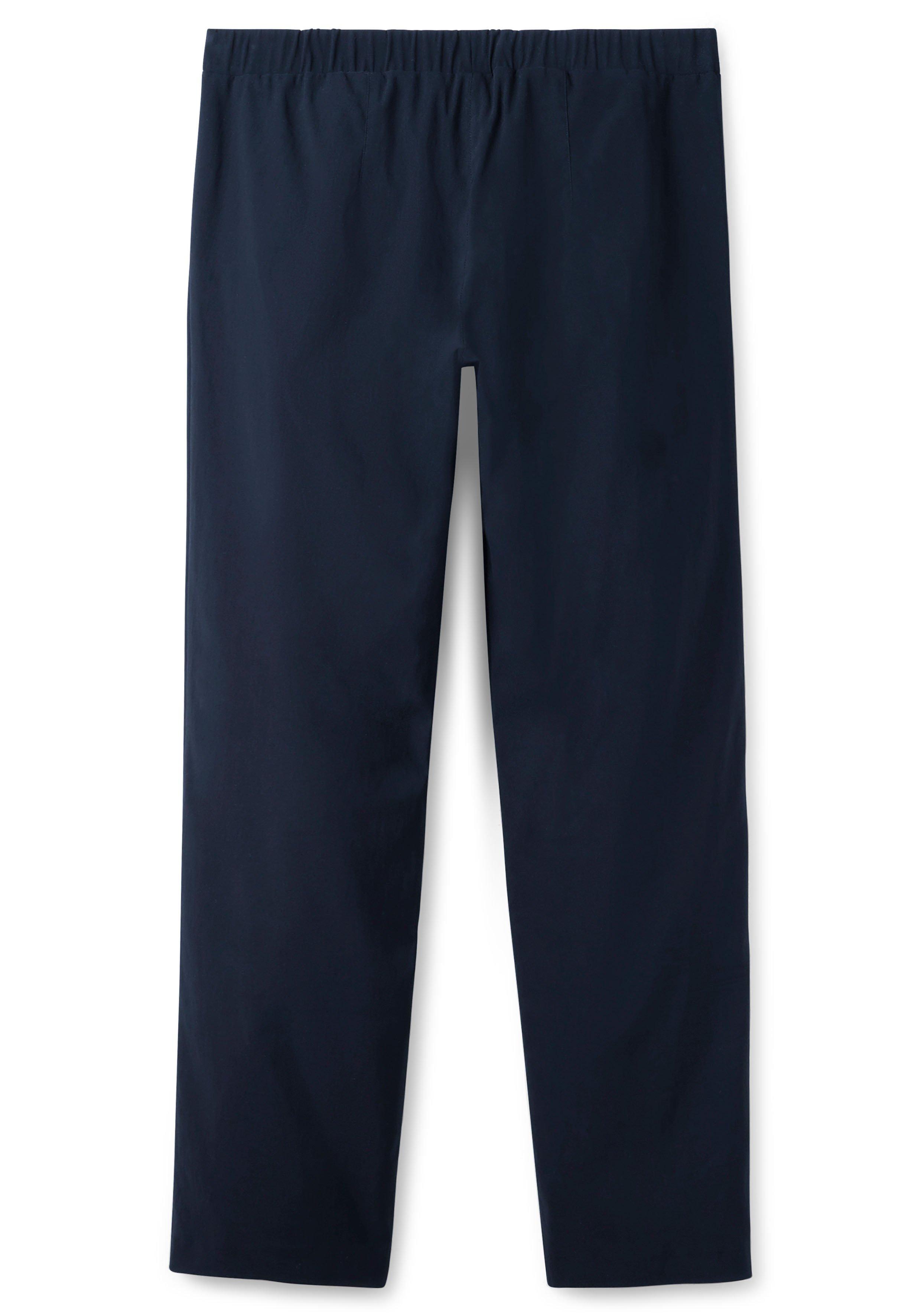 Bengalinhose mit Schlitzen vorn am Saum
