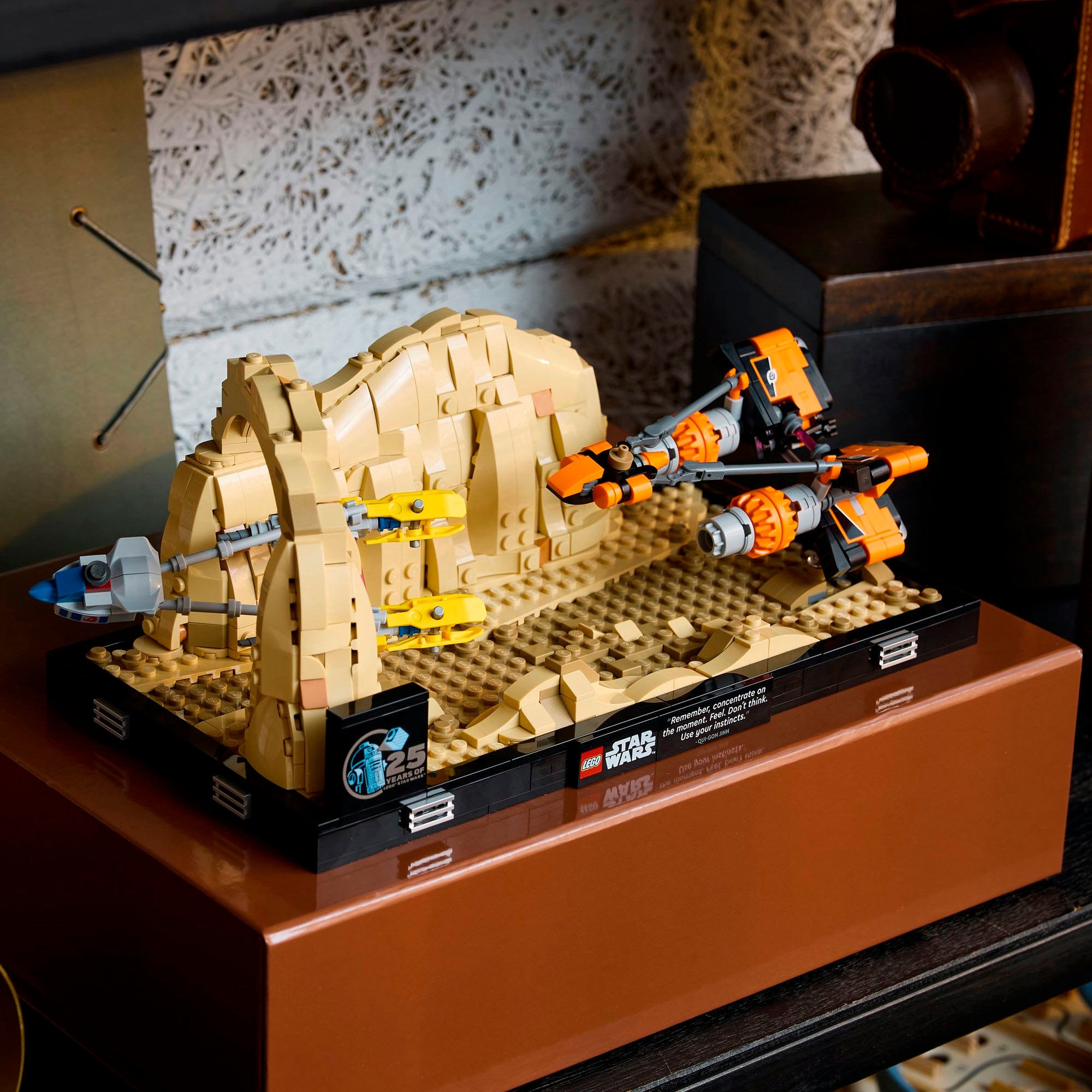 LEGO® Konstruktionsspielsteine »Podrennen in Mos Espa – Diorama (75380), LEGO Star Wars ™«
