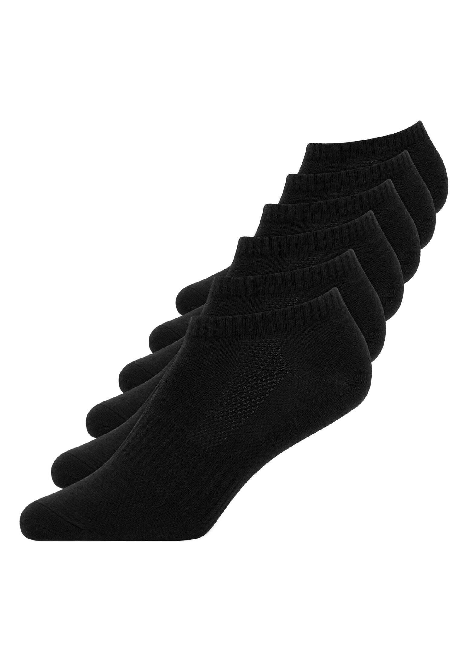 SNOCKS| Damen und Herren Sneaker Socken aus Bio-Baumwolle 6er-Pack