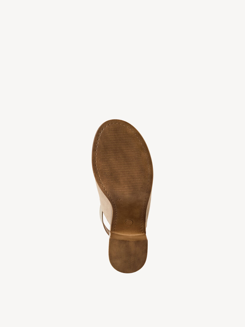 Leren Sandaaltje - beige