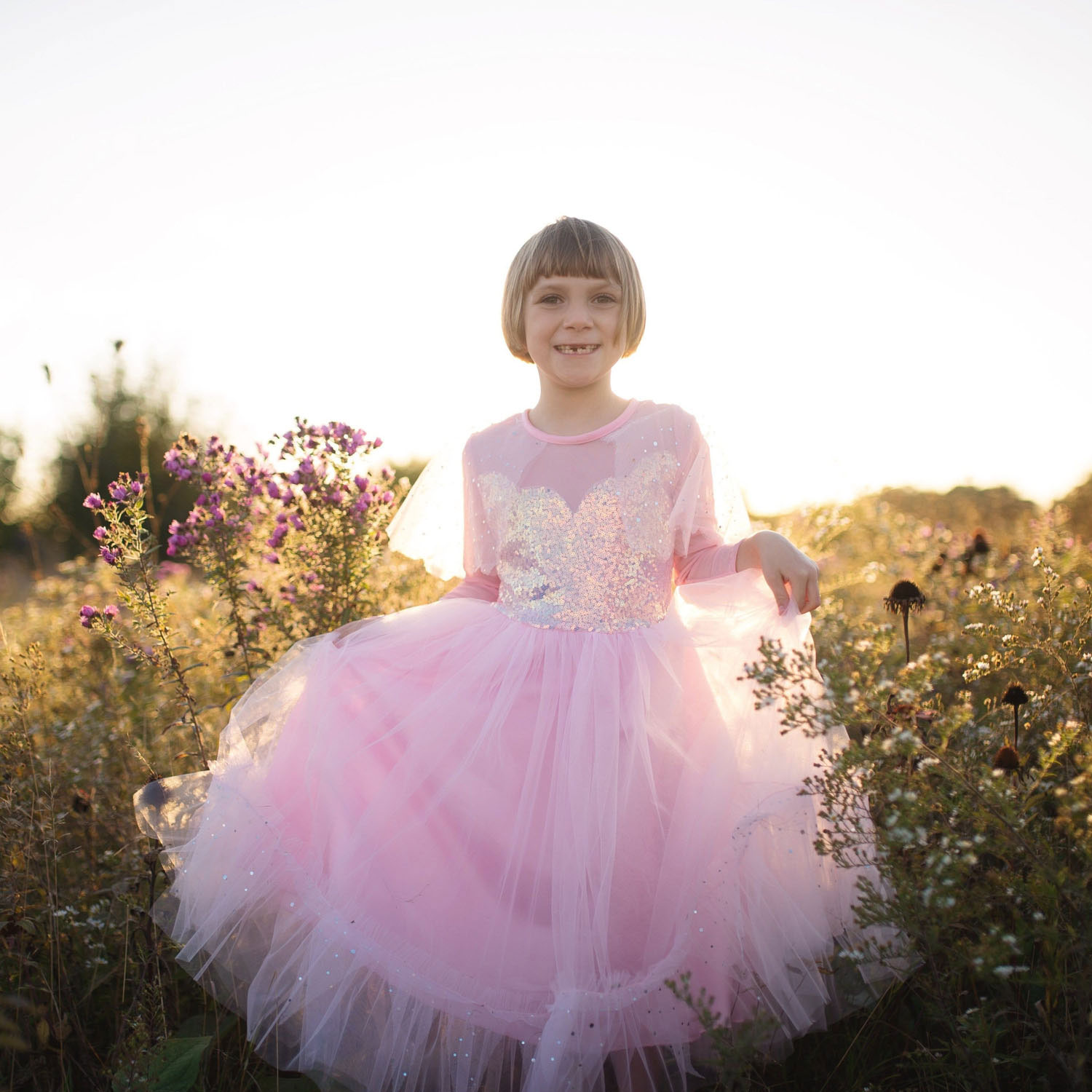 Verkleedjurk Prinses Roze Elegant, 3-4 jaar